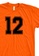 MRL Prints orange Number Shirt 12 T-Shirt Customized Jersey A96B2AA33E6E03GS_2