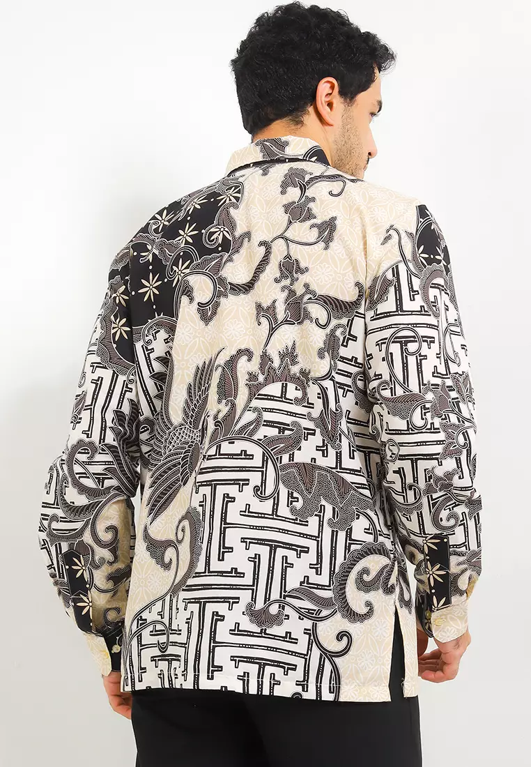 Aston Shirt Kemeja Batik Pria Panjang