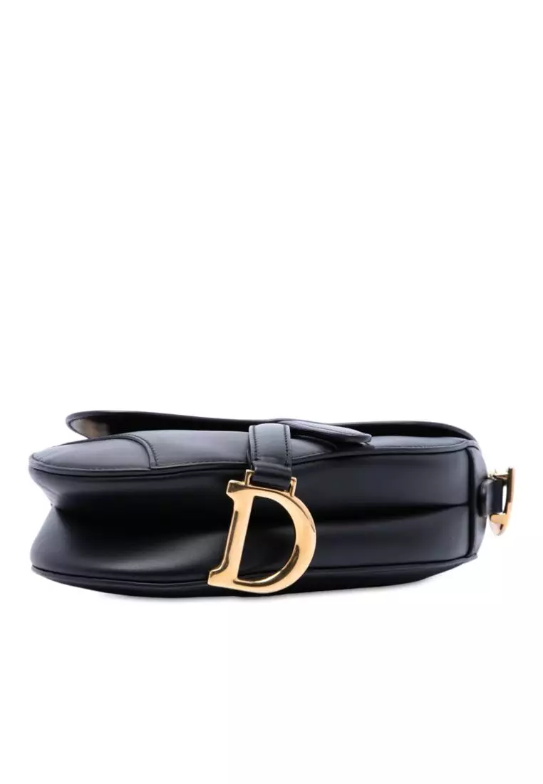 Pre-Loved Dior Mini Smooth Calfskin Saddle Bag