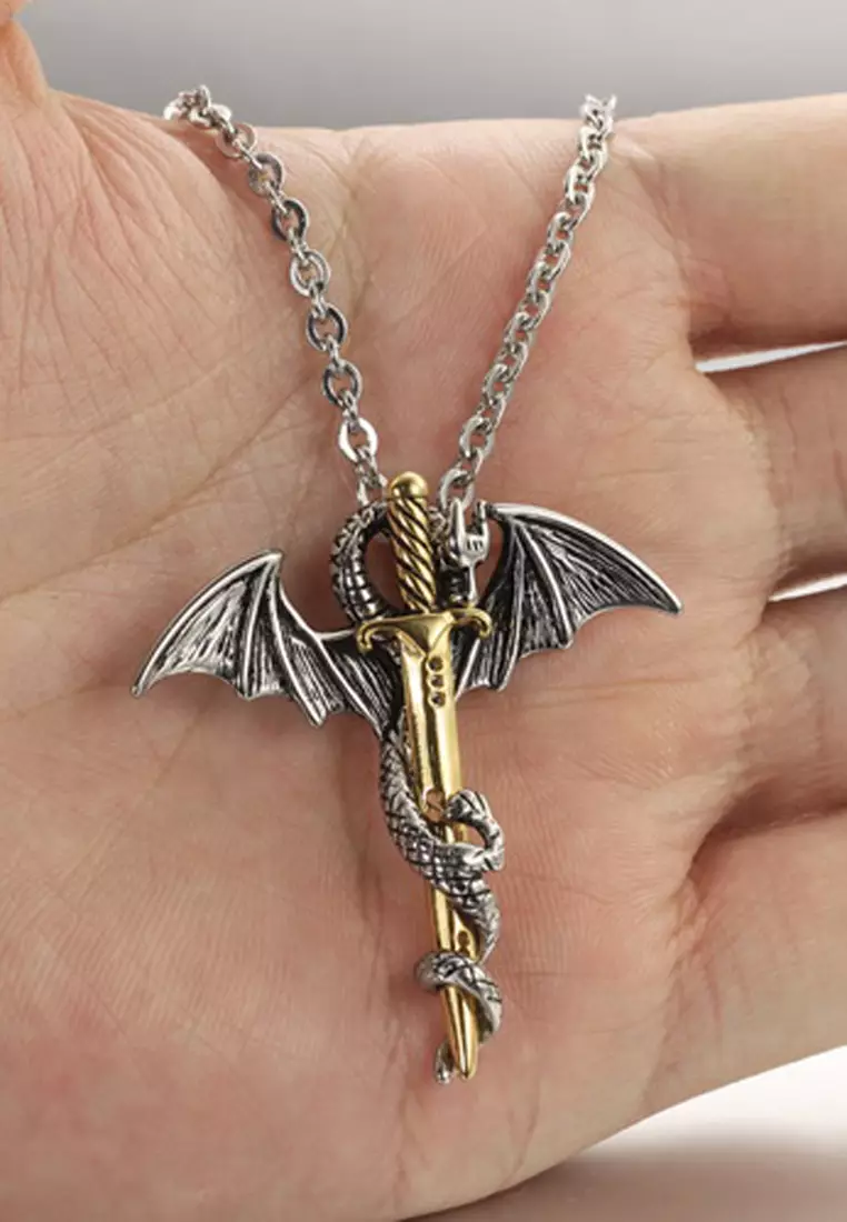 Dragon outlet sword pendant