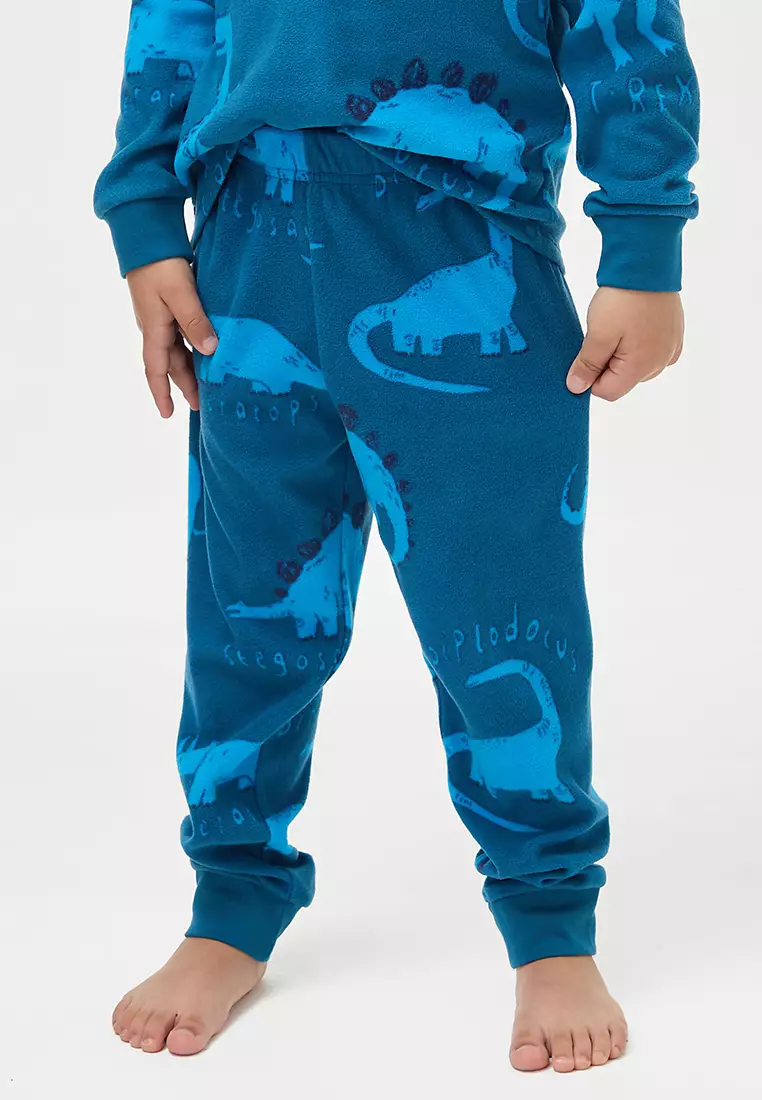 Fleece Dinosaur Pyjamas