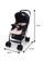 Prego black and grey Prego Adonis One Hand Fold Baby Stroller (0-22kg) FC7EFESEDAC9FEGS_8
