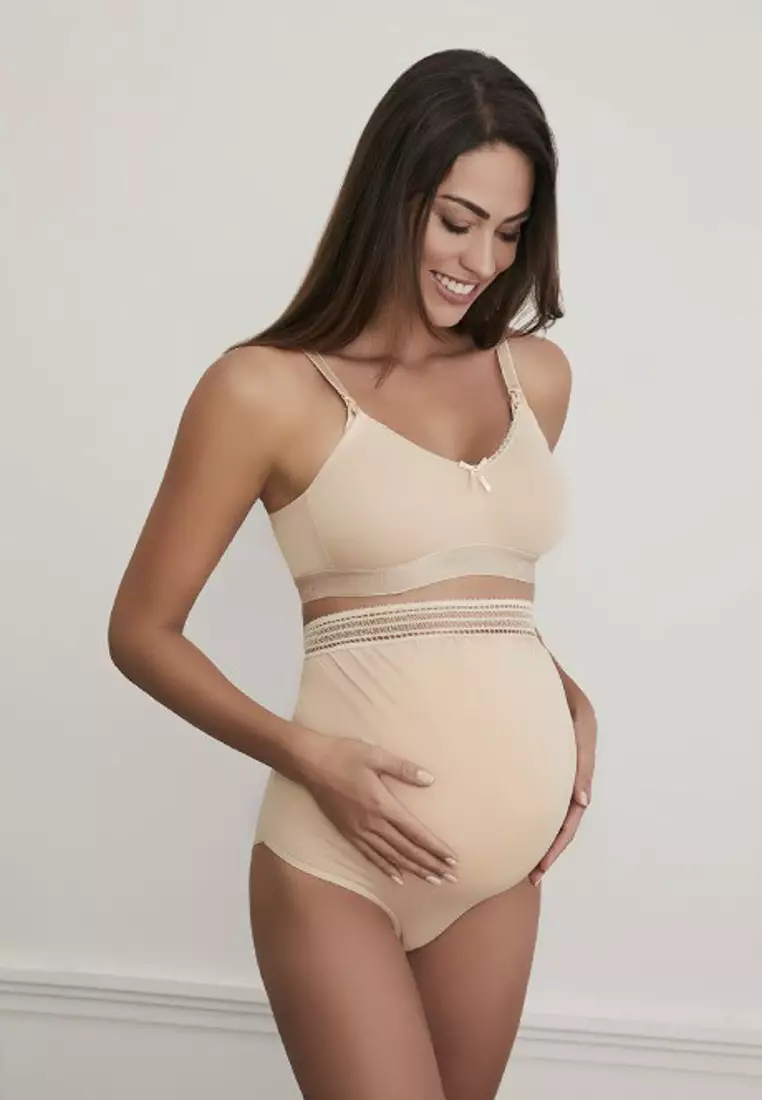 Buy EROS Beige Pregnancy Briefs, Maternity, Shapewear, Underwear for Women  Online