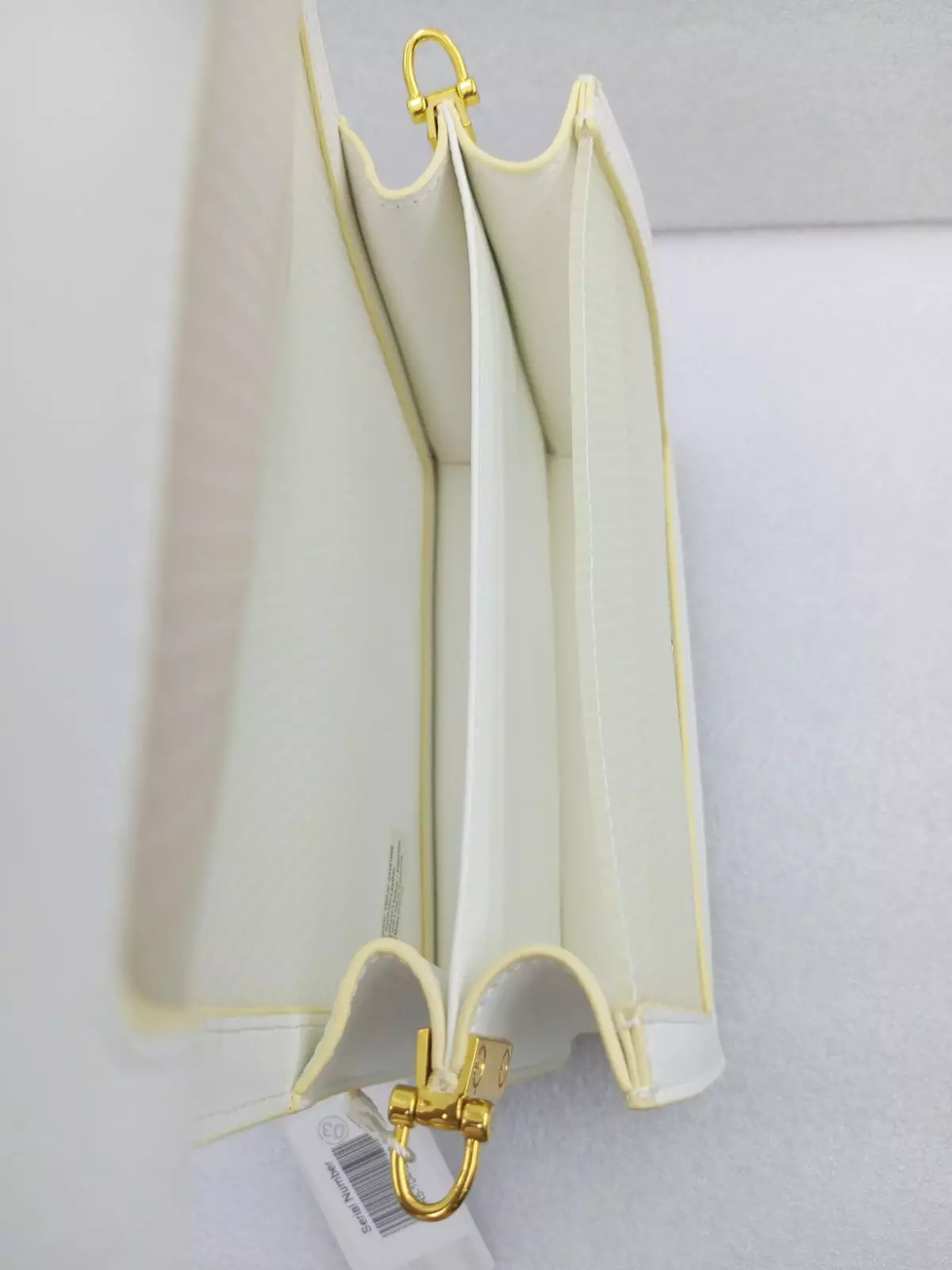 JW Pei Mini Flap Bag - White See Throu