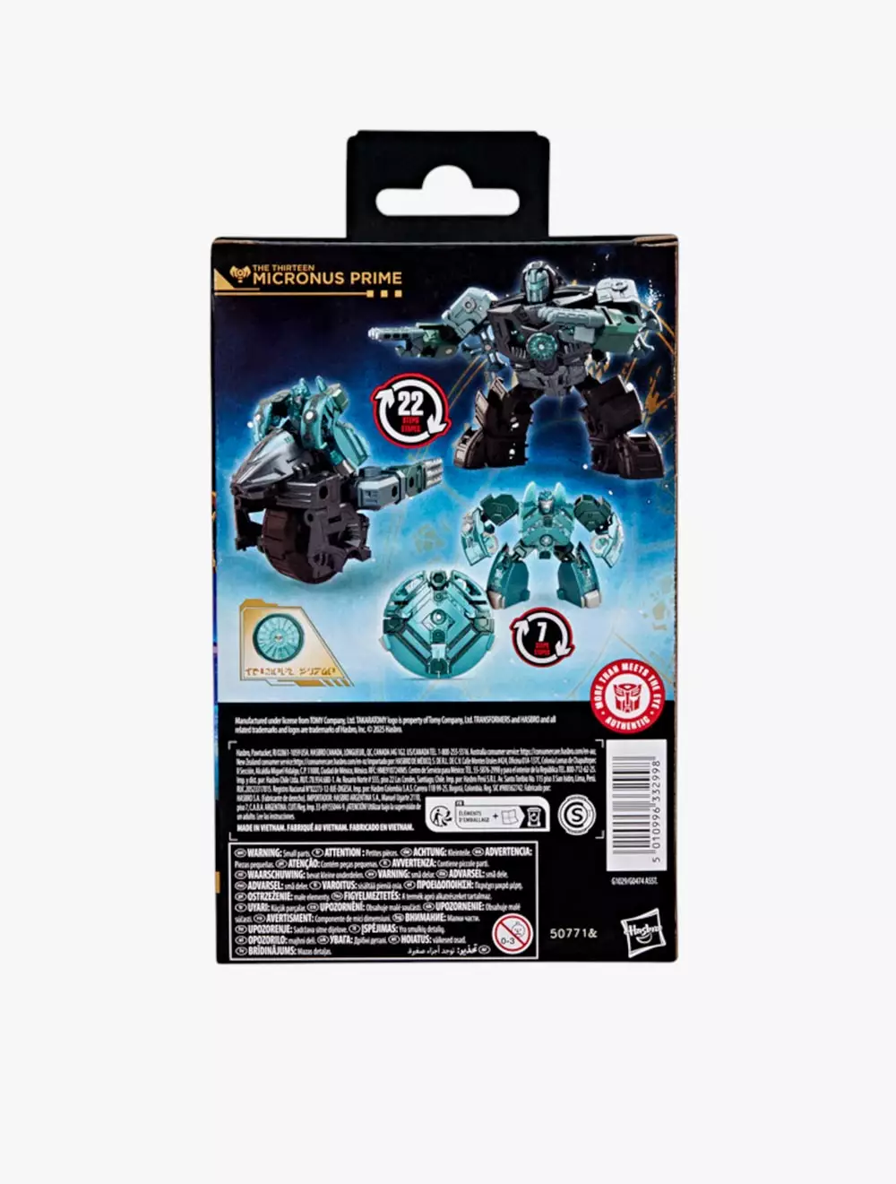 Transformers Age of the Primes The Thirteen Micronus Prime - TFOG1029