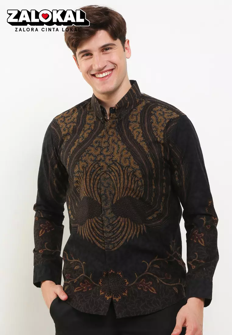 BATIK TALENTA EXCLUSIVE Lengan panjang slimfit  bng mnkdu 01