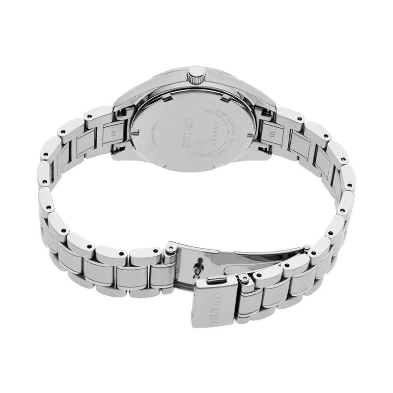 Jam Tangan Wanita Seiko Ladies SUR579P1 Discover More Crystal Mother Of Pearl Dial Stainless Steel Strap