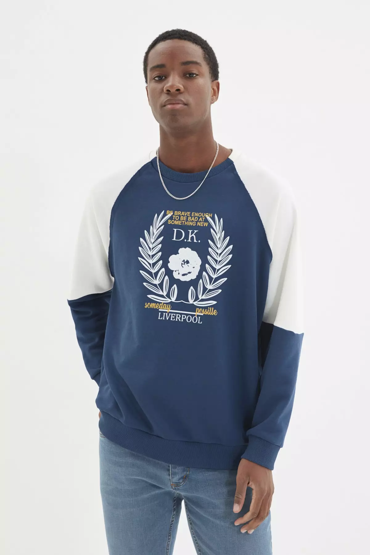 Raglan hotsell crew sweatshirt