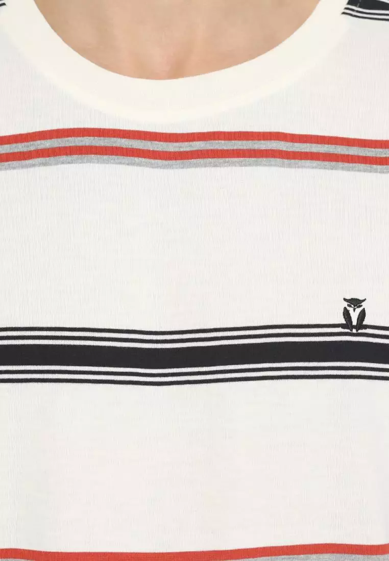 MATSUDA T Shirt Pria Kaos Stripe Motosu