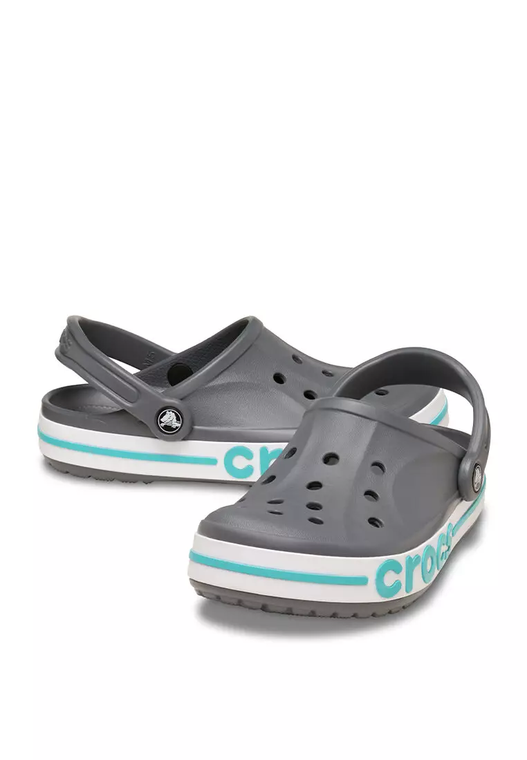 Crocs Unisex Bayaband Clog - Charcoal/Multi