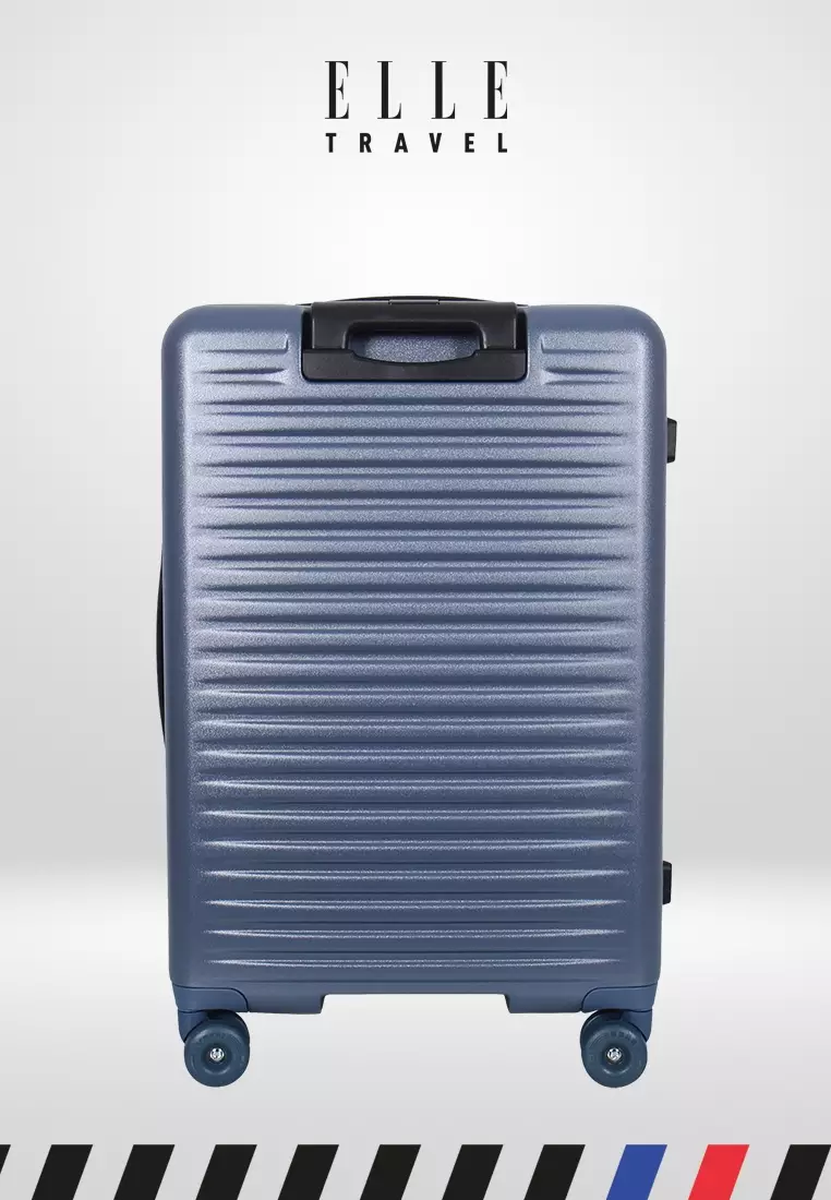 ELLE TRAVEL Koper 24 inci 31280ST-24 Metalic Bijou Blue