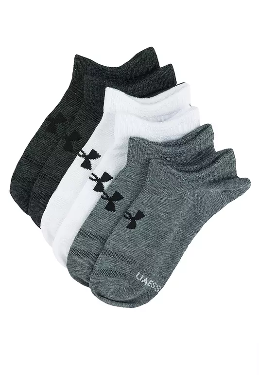 3 Packs Essential No Show Socks