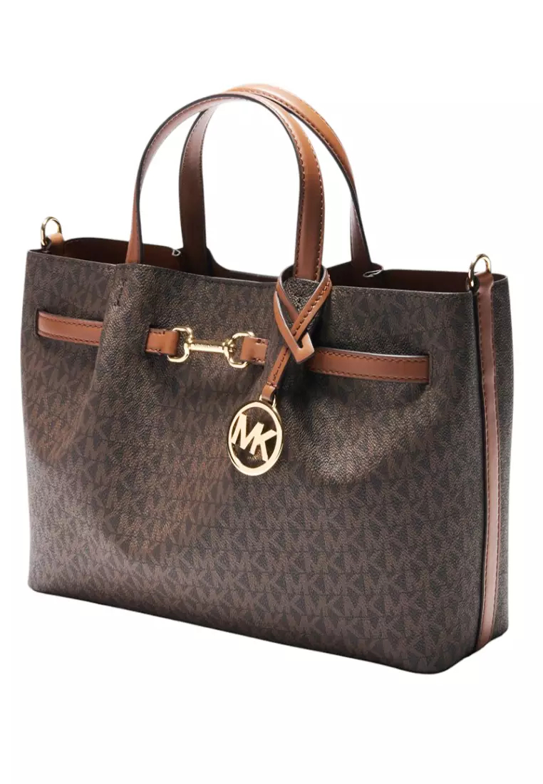 新品未使用タグつき　MICHAEL KORS  mk6138 Parker Michael Kors Parker Medium Leather Shoulder Bag 2026 | Buy Michael