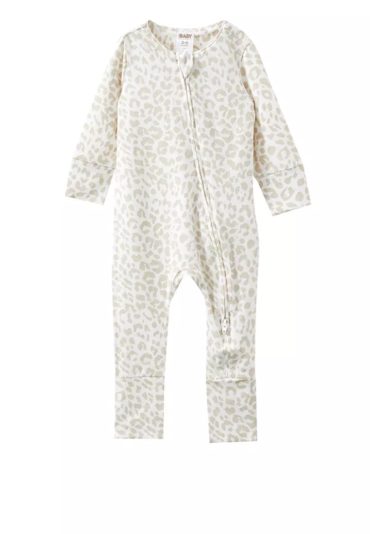 The Long Sleeve Zip Romper