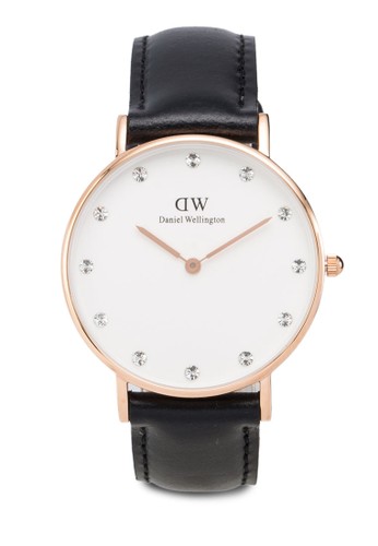 Claesprit 衣服ssy Sheffield 34mm 鑲鑽手錶, 錶類, 飾品配件