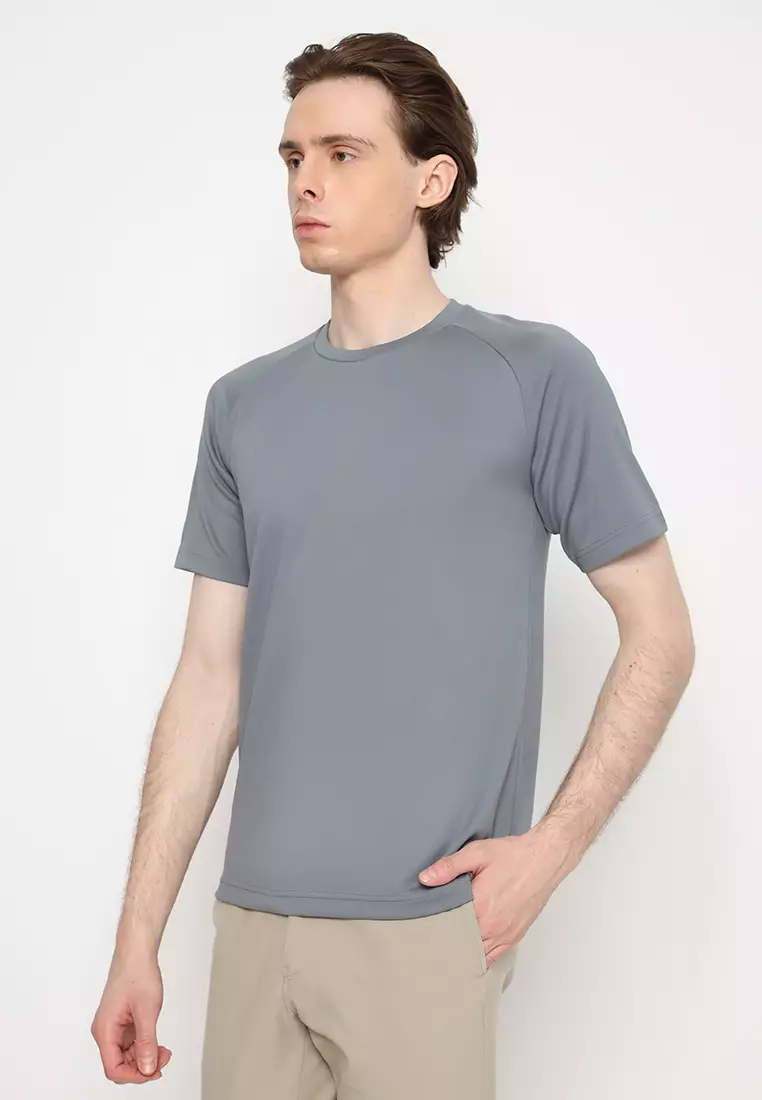 Jobb Colero Kaos Pria Slim Fit Dark Grey