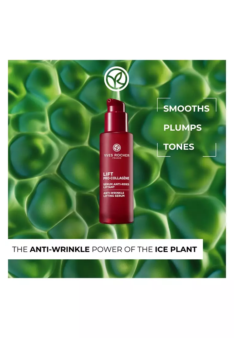 Anti Wrinkle Lifting Serum with Plant Collagen & Hyaluronic Acid-30ml for All Skin Types