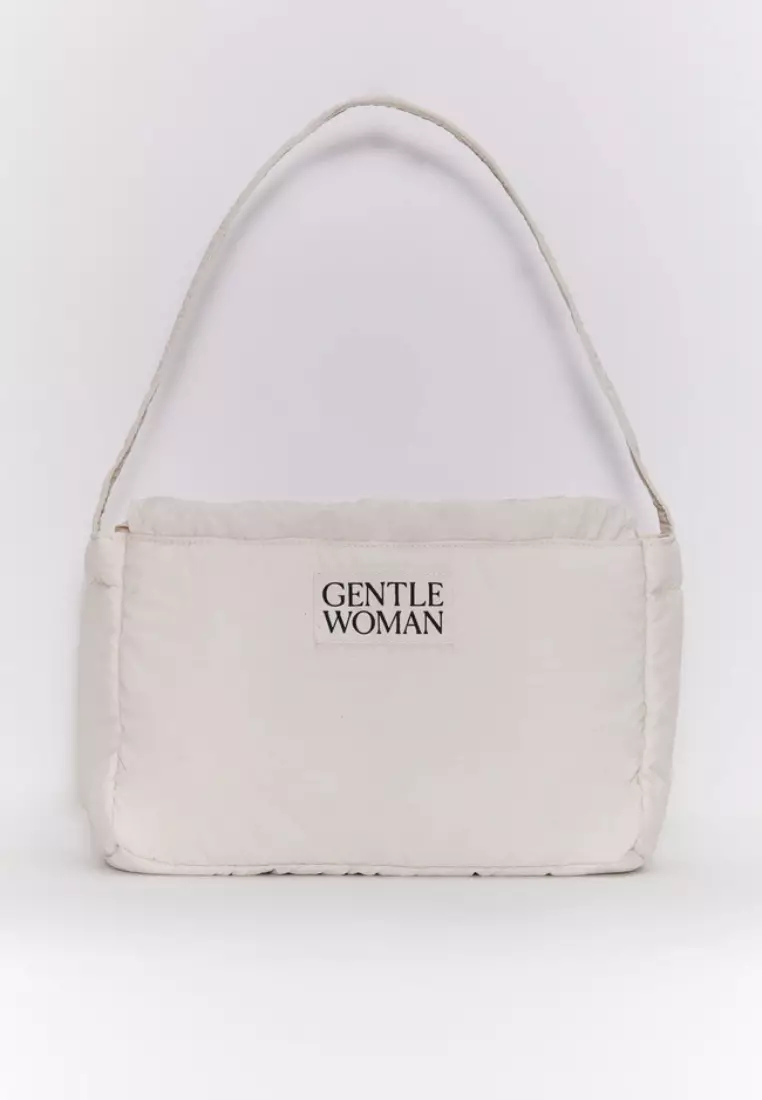 Gentlewoman Dumpling Bag Black Custard Cream