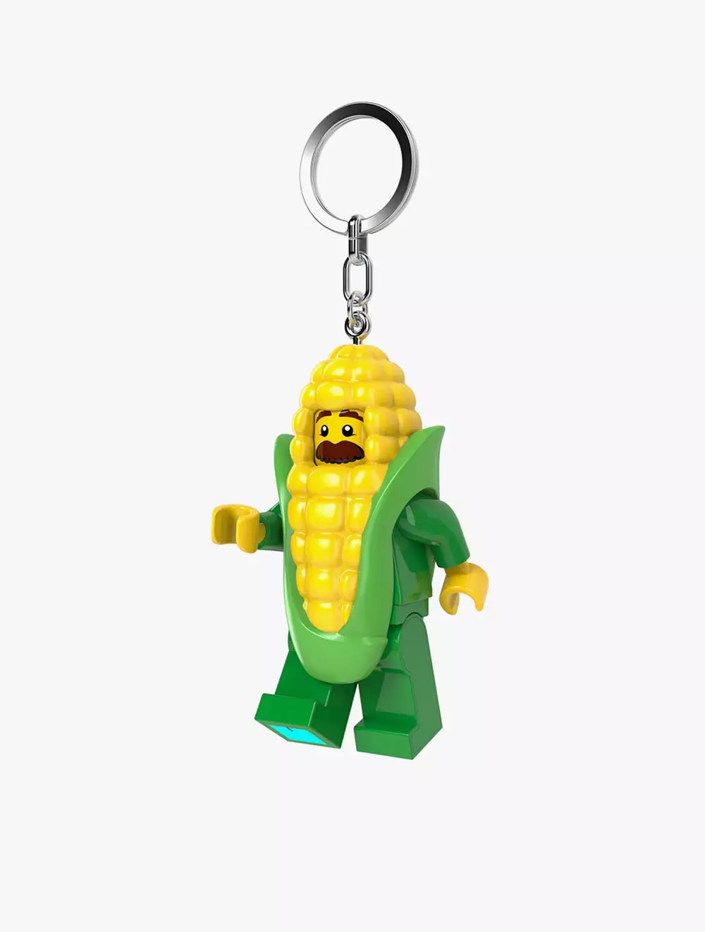 LEGO Minifigures Keychain Hang Tag Light Corn Cob Guy  - KE242H
