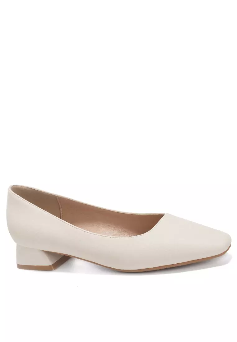 Discount on Twenty Eight Shoes  shoes - SKU: 3CM Square Toe Microfiber Leather Pumps BY213-11