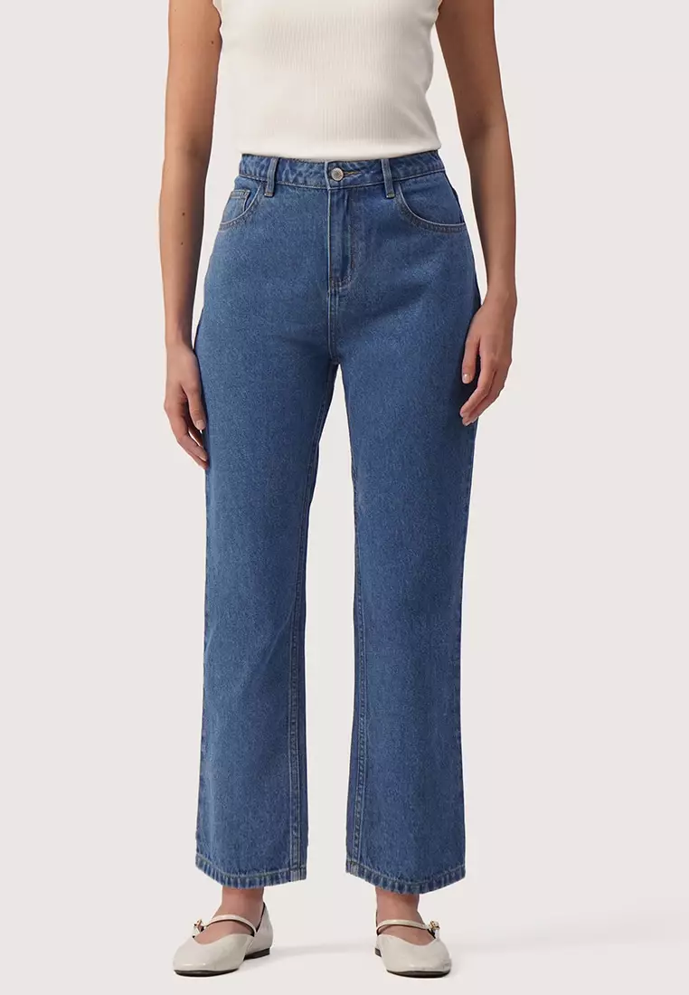 Apc Mode Jeans Femme 2015 ZW COLLECTION BOOTCUT HIGH-WAIST CROPPED