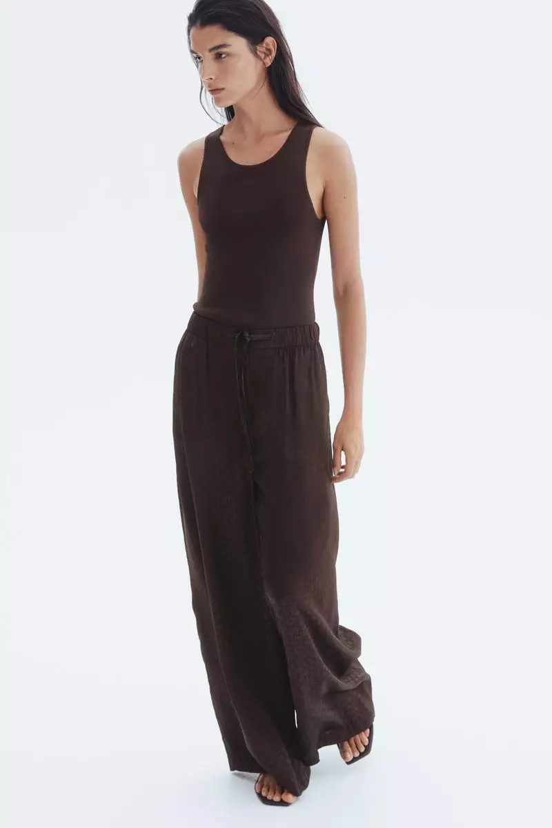 Wide trousers