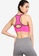 Impression pink Sports Bra With Stretchable Fabric And Removeable Cups CD187US453E0F8GS_1