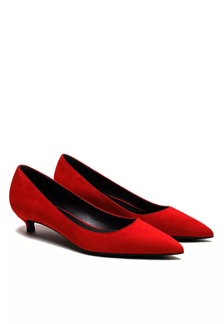 3CM Uniform Pointed High Heel Shoes HZL132