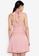 ZALORA OCCASION pink Satin Halter Dress 5CD26AA91ED16EGS_6