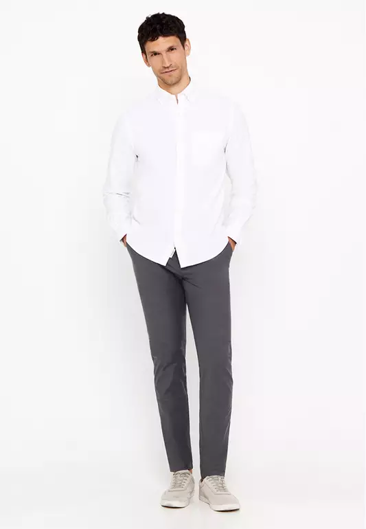 Plain Oxford Shirt