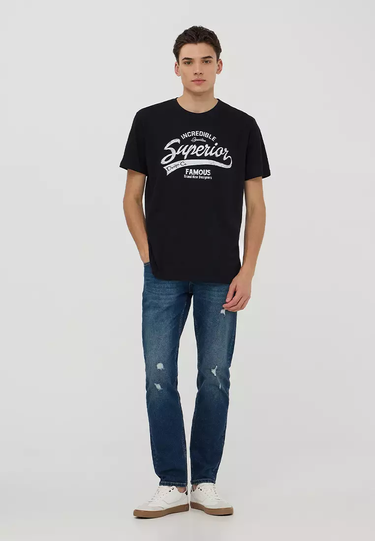 Man Short-Sleeved T-Shirt