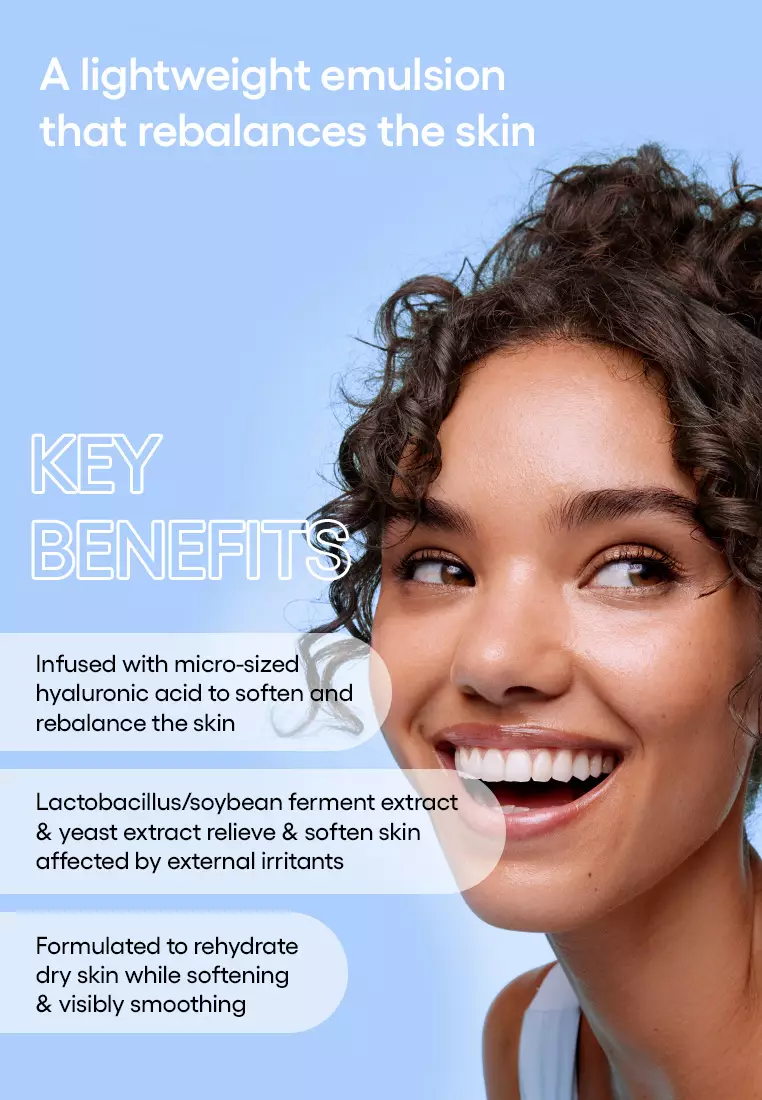 Laneige Water Bank Blue Hyaluronic Emulsion (Oily) 120ml -Intensive Hydrating Emulsion, for Combination-Oily Skin