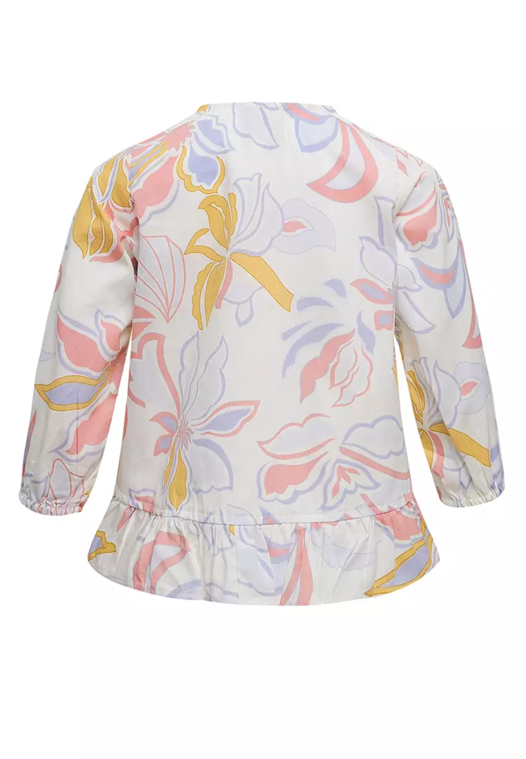 Qna Girl Somers Blouse Anak Cream