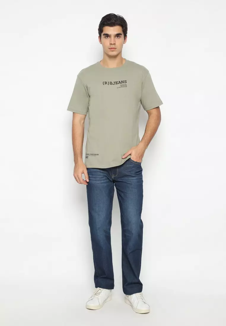 RBJ T-Shirt Cotton Pria 43028