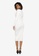 MISSGUIDED white Petite Contrast Collar Midaxi Dress D7C58AAD72C1BAGS_1