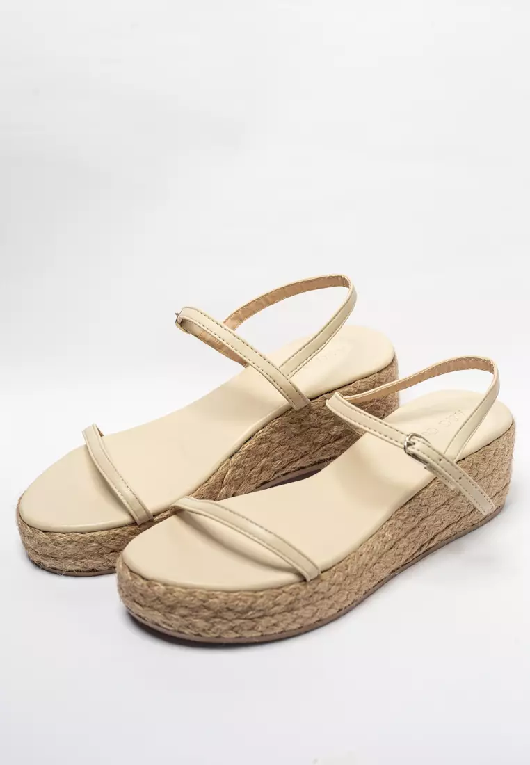 Abaca wedge outlet sandals
