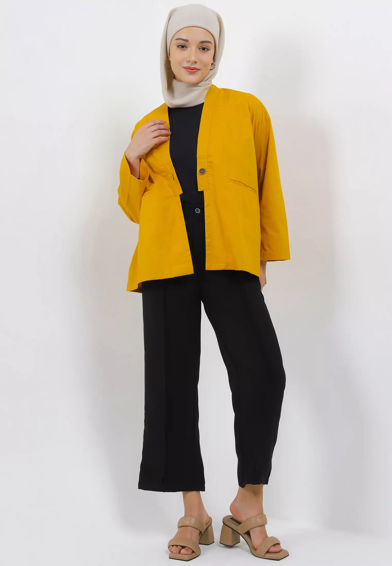 MFMW Quelli Outer Cardigan Kuning