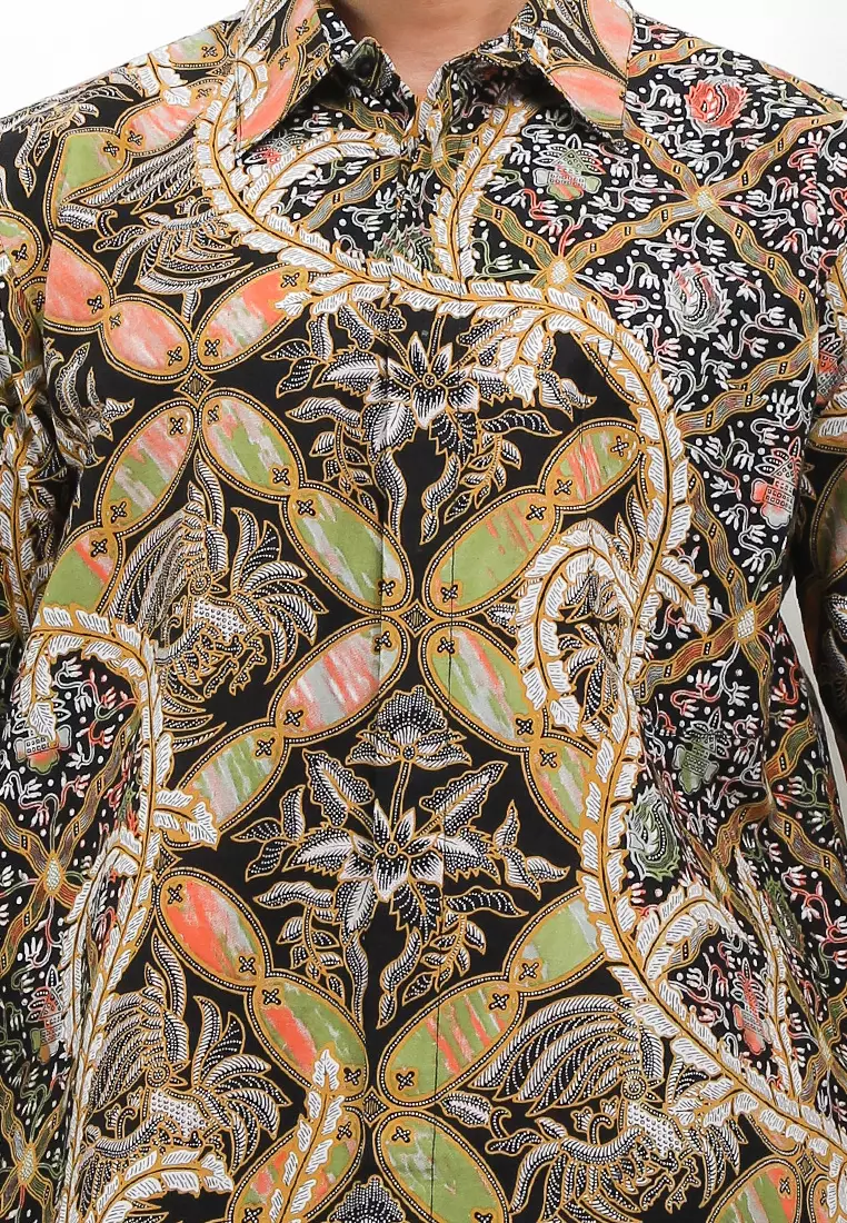 Melvin Shirt Kemeja Batik Pria Pendek