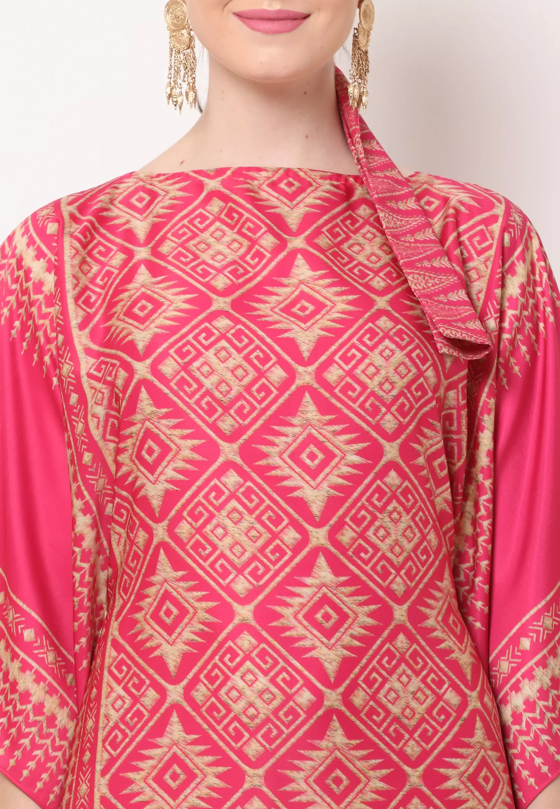 Kanzi Exclusive Short Sleeve Tapis Kaftan