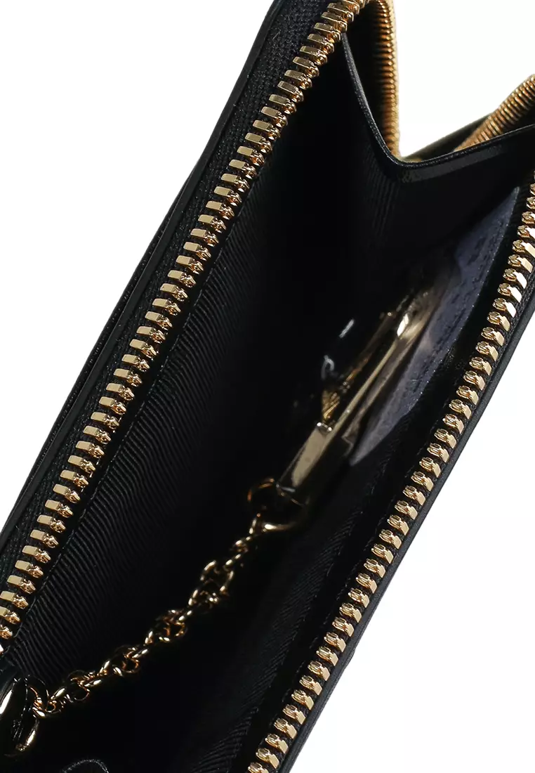 皮革拉鍊鑰匙包