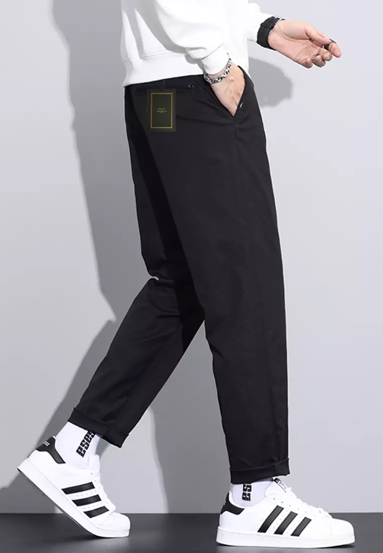 Tapered Mid Waist Suit Pants AY-L9875