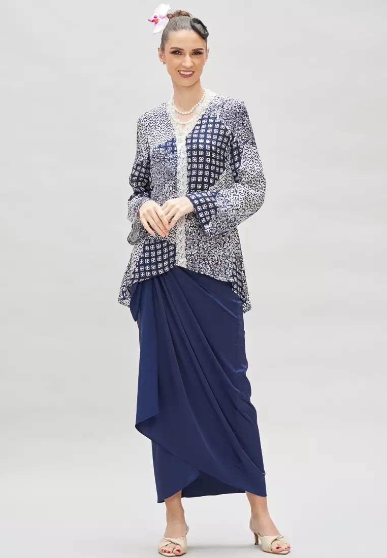 Baju kurung lace dan kain batik clearance