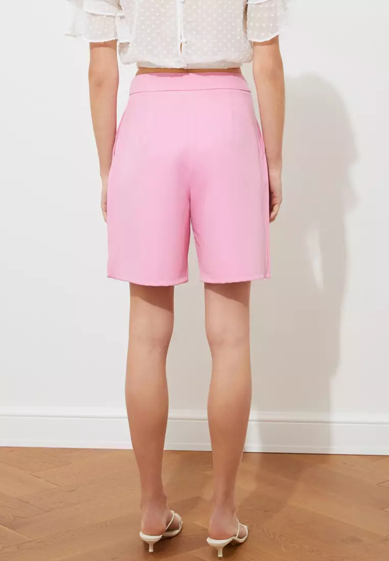 Buy Trendyol Pink Bermuda Shorts 2024 Online ZALORA Philippines