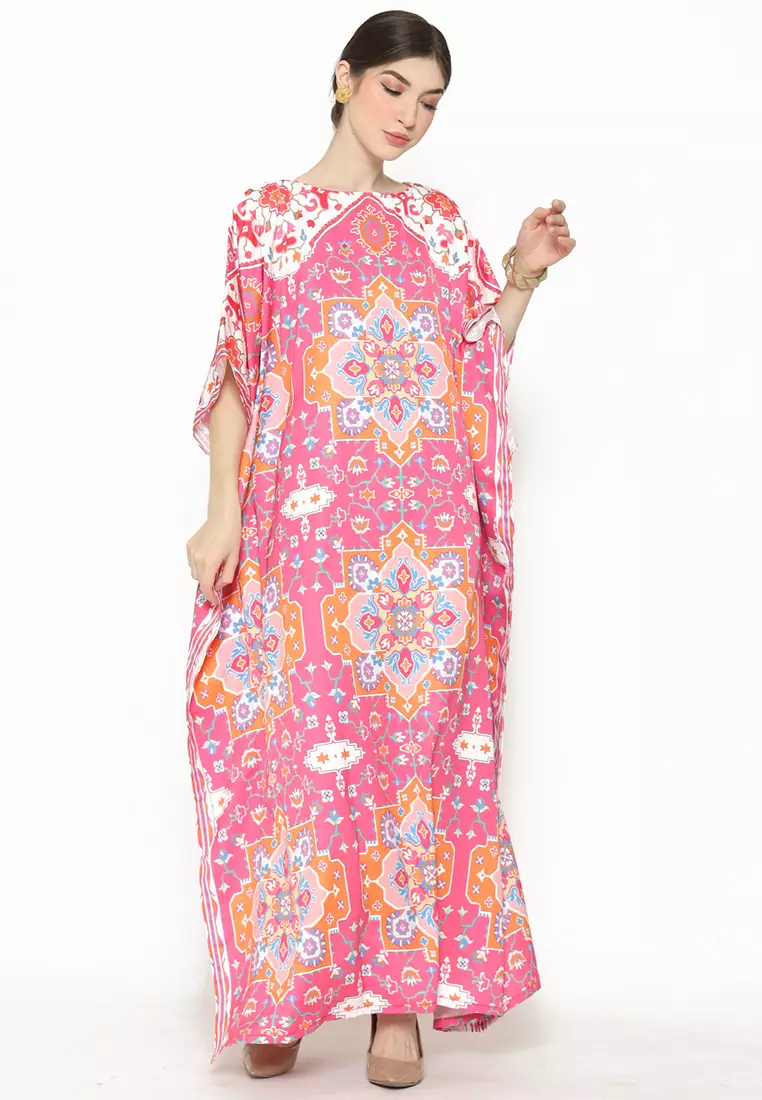 Kanzi Exclusive Short Sleeve Classic Kaftan