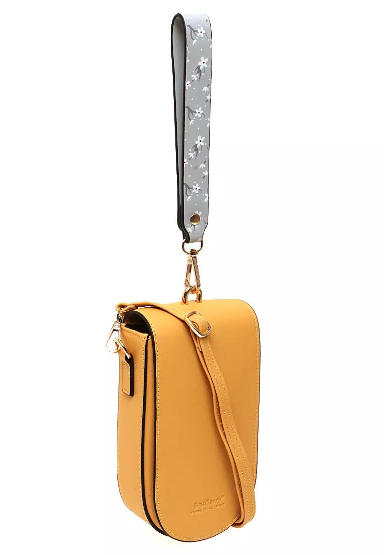 Tas Selempang Fashion Wanita Sling Bag Uniqe Design Material Leather Kulit ORIGINAL