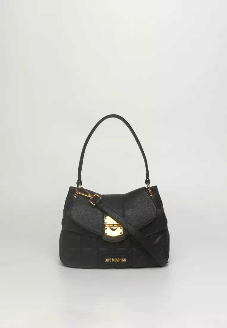 Moschino crossbody bag black best sale