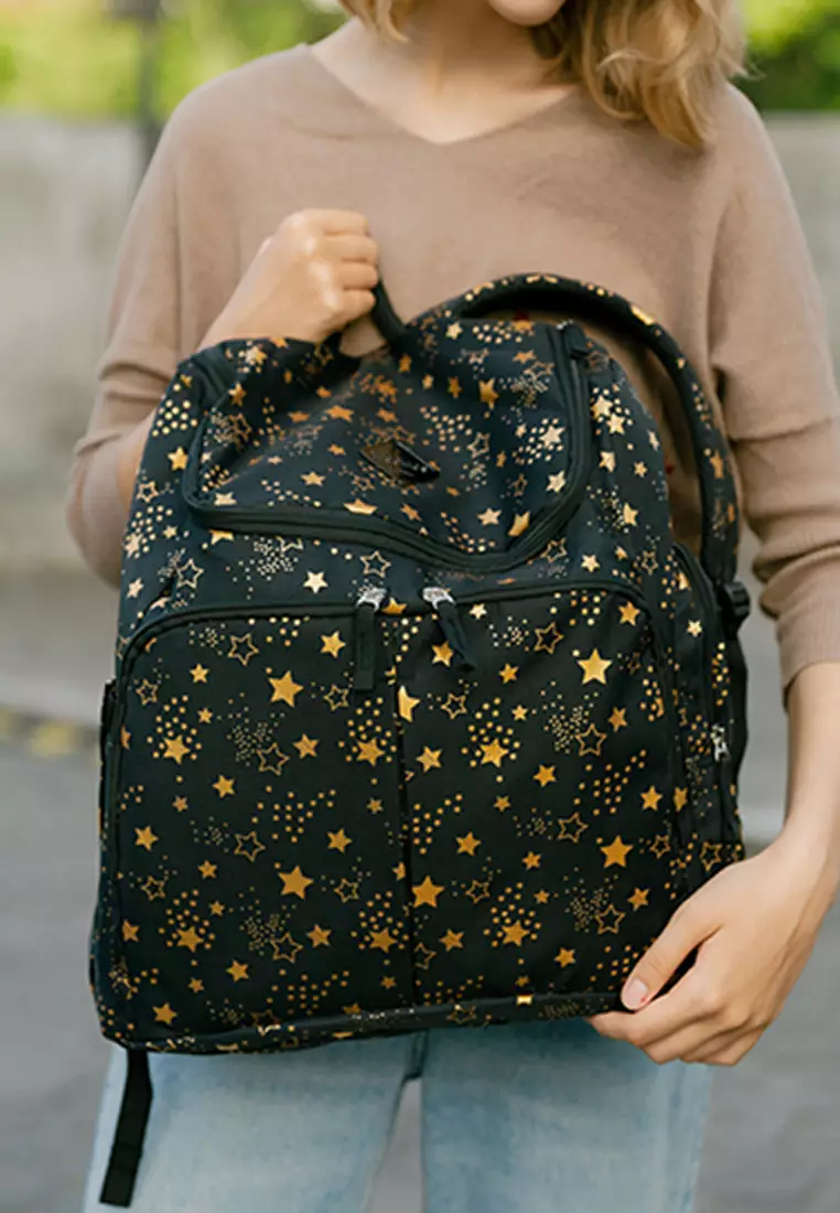 Freckles Amy Backpack Moonlight Stars - tas bayi ransel
