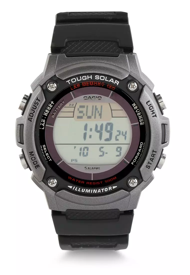 Men W-S200H-1AVDF Hitam