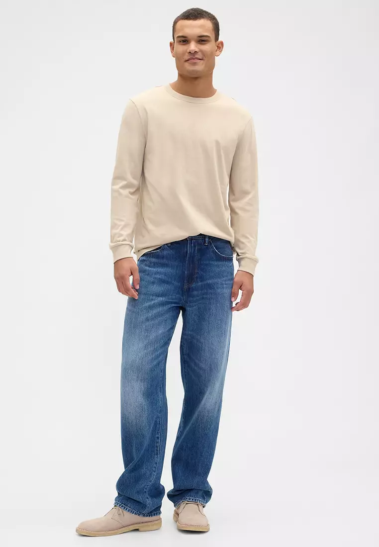 Long Sleeves Everyday Soft Crew Neck T-Shirt