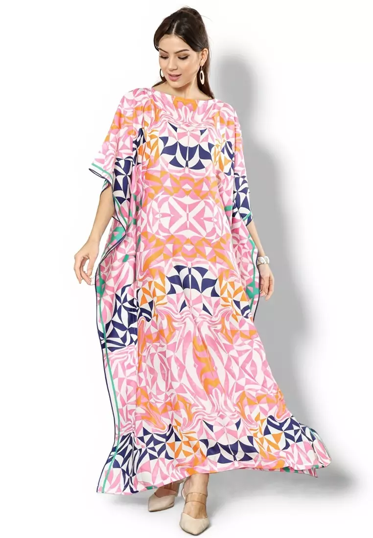 Kanzi Exclusive Short Sleeve Classic Kaftan